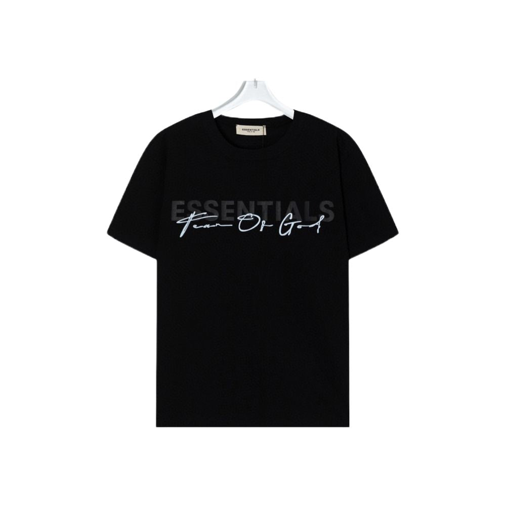 Camiseta Fear Of God Essentials Black - Hype Franco Store