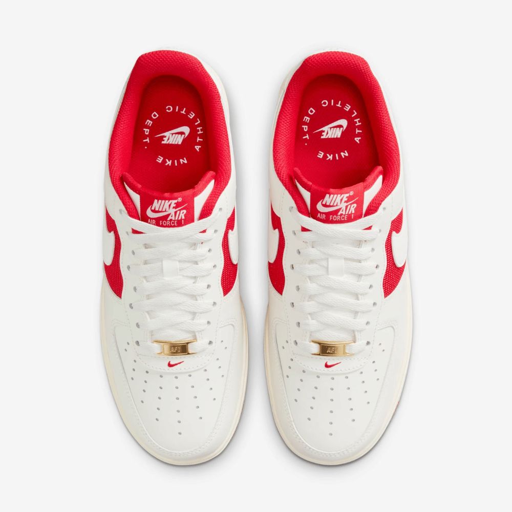 Nike Air Force 1 Low Sail Universidad Rojo