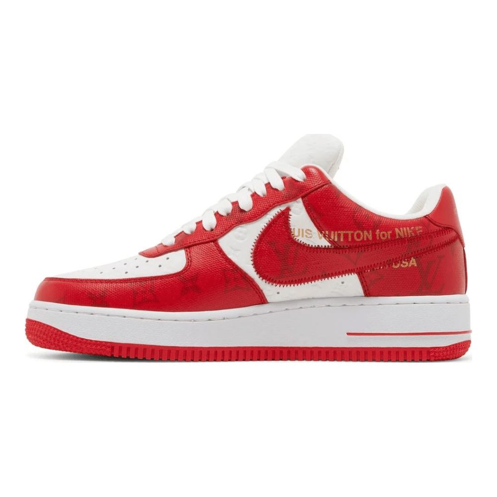 Nike Air Force 1 Low x Louis Vuitton By Virgil Abloh Blanco Rojo