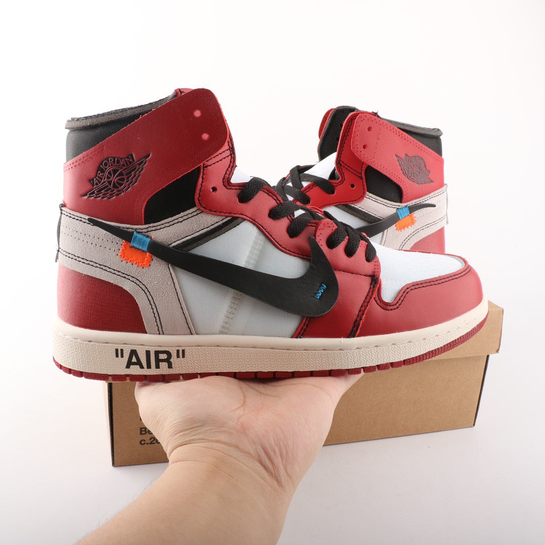 Air Jordan 1 Retro High x Off-White Retro Rojo