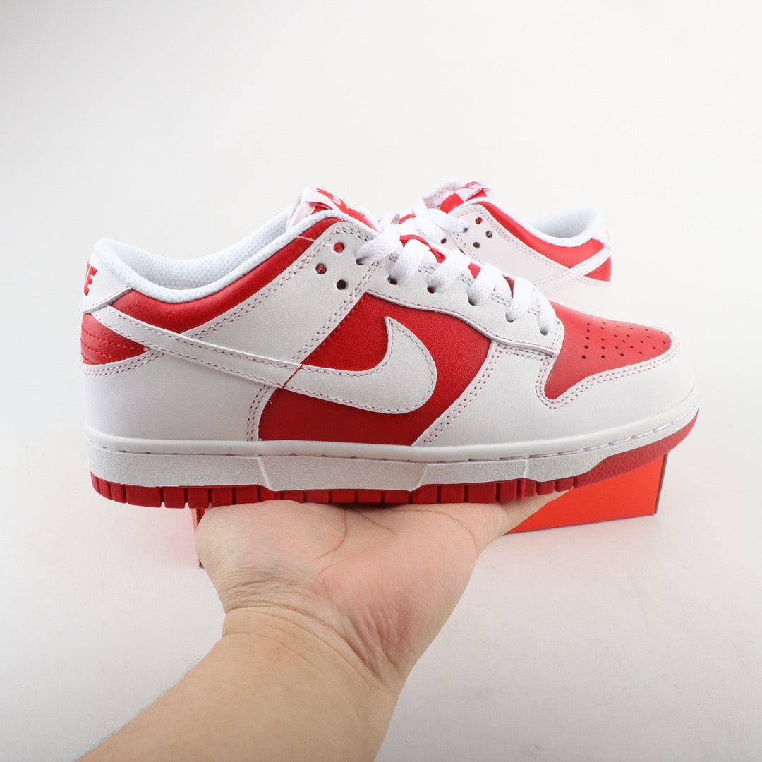 Nike Dunk Low White University Red