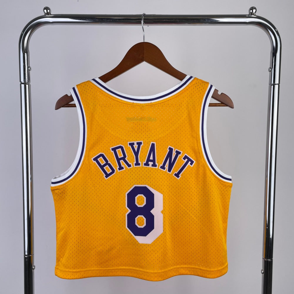 Jersey Cropped NBA Mitchell & Ness Lakers 8 Bryant