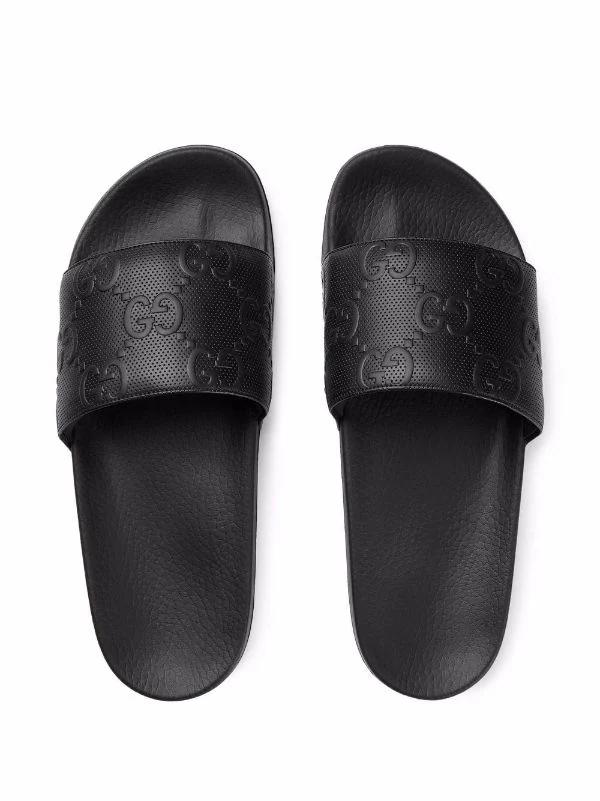 Gucci Slide Matelasse Black