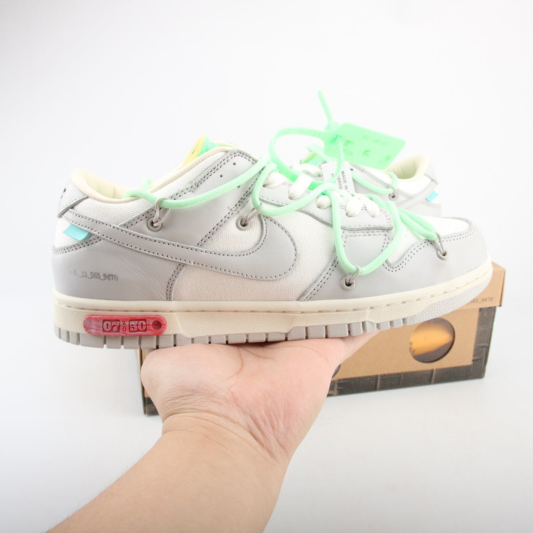 Nike Dunk Low x Off-White Lot 7:50