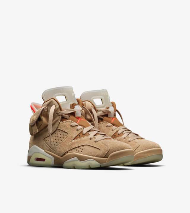 Air Jordan 6 Retro x Travis Scott British Khaki