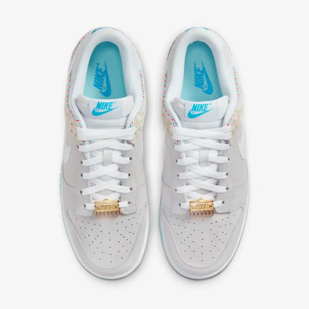 Nike Dunk Low Barber Shop Blanco