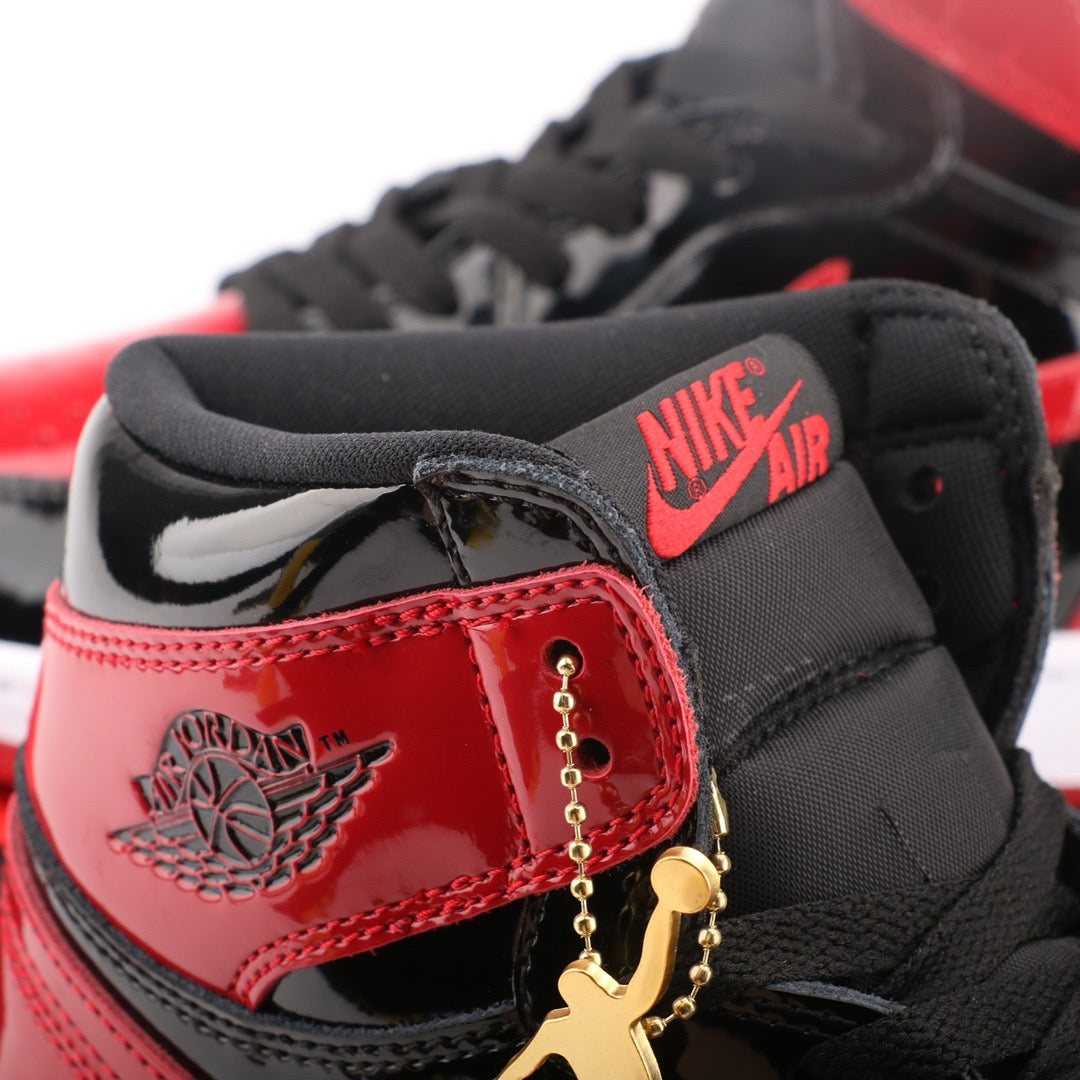 Air Jordan 1 Retro High Bred Patent