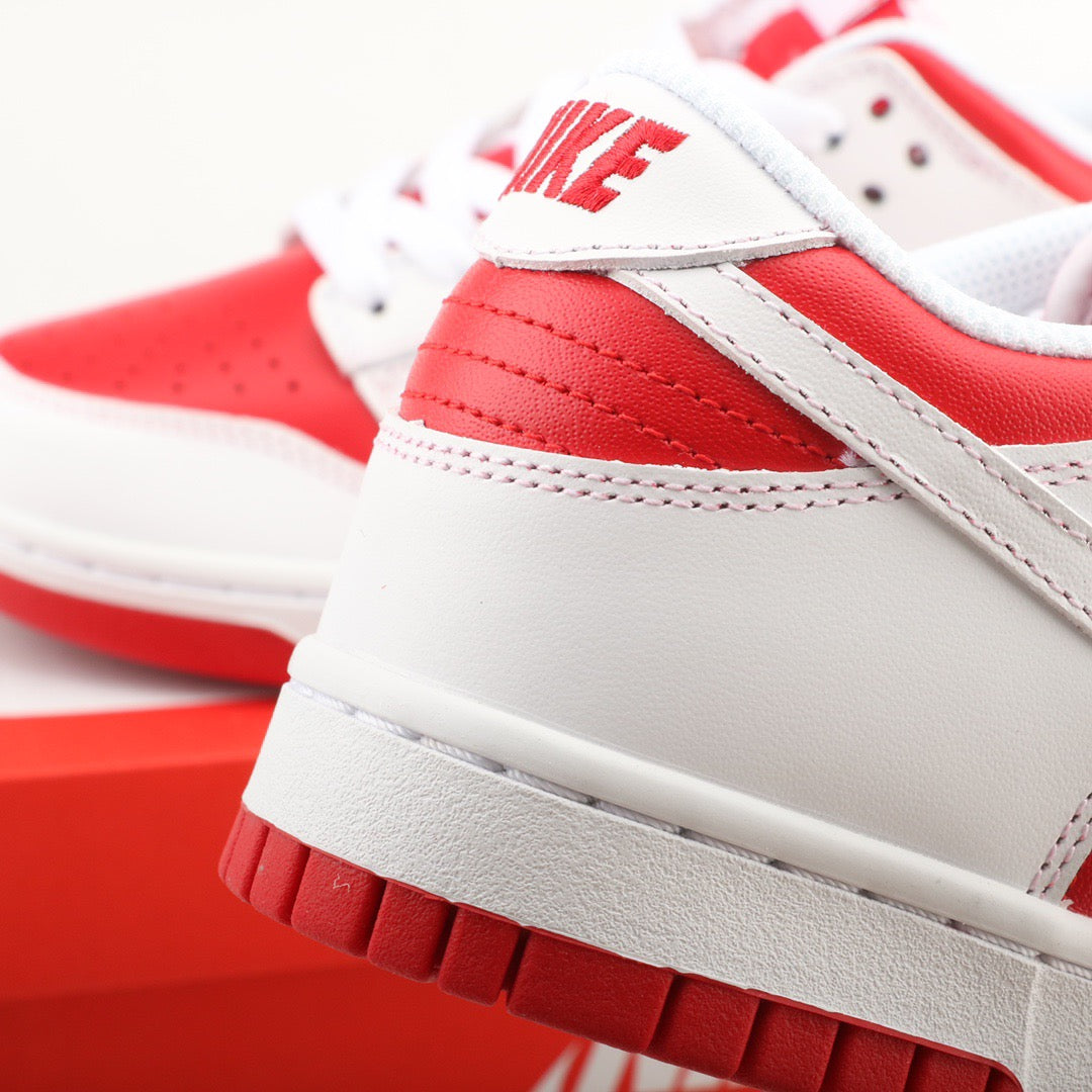 Nike Dunk Low White University Red