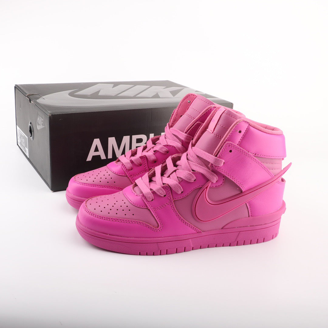 Nike Dunk High x Ambush Pink