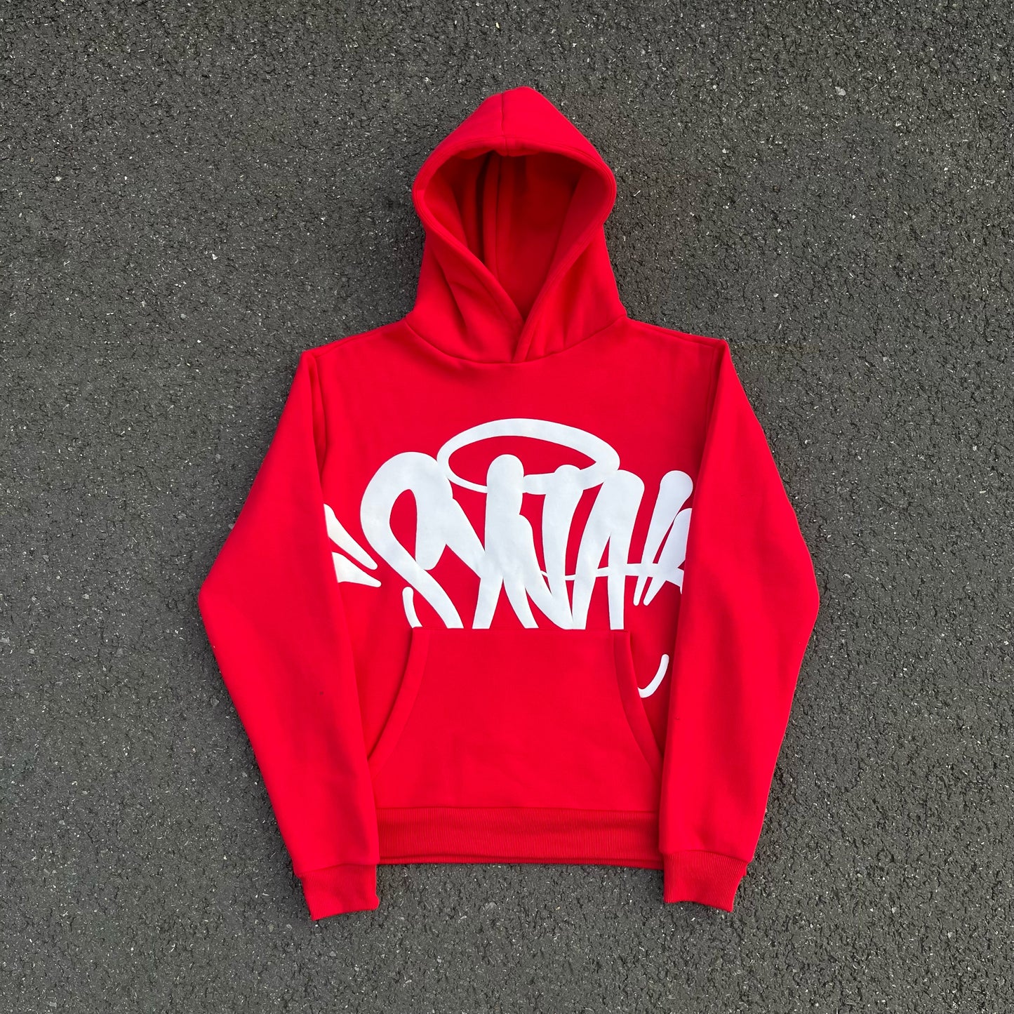 Team Syna Hood Twinset Red Sweatshirt Set