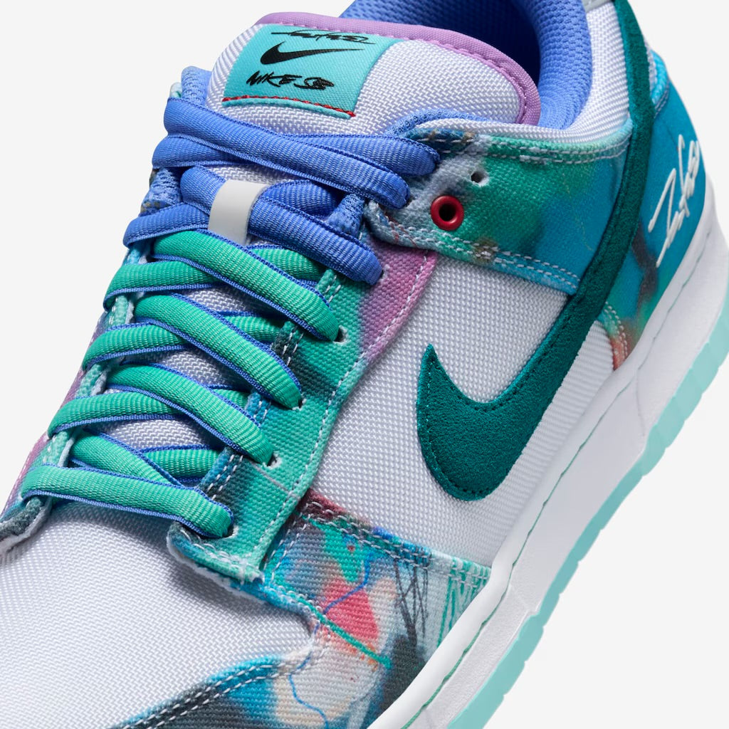 Nike Dunk Low Bleached Aqua X Futura Laboratories