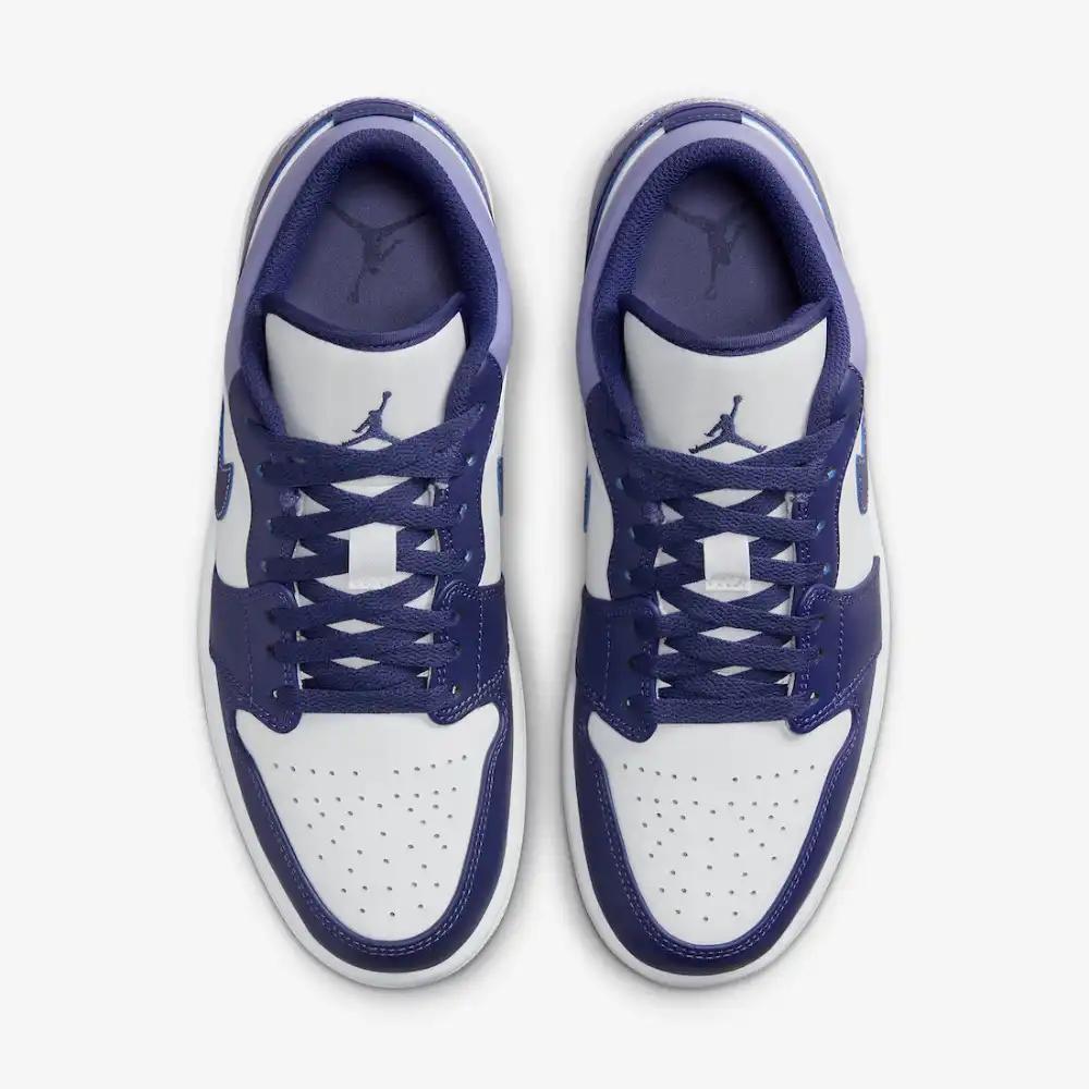 Air Jordan 1 Low Court Purple White