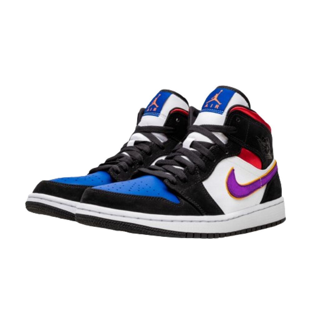 Air Jordan 1 Retro Mid Lakers Top 3