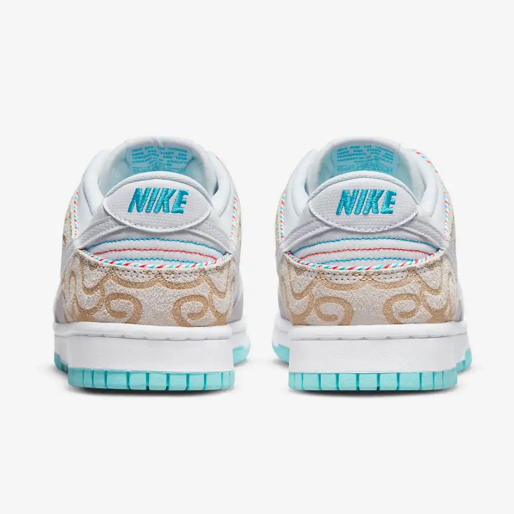 Nike Dunk Low Barber Shop Blanco