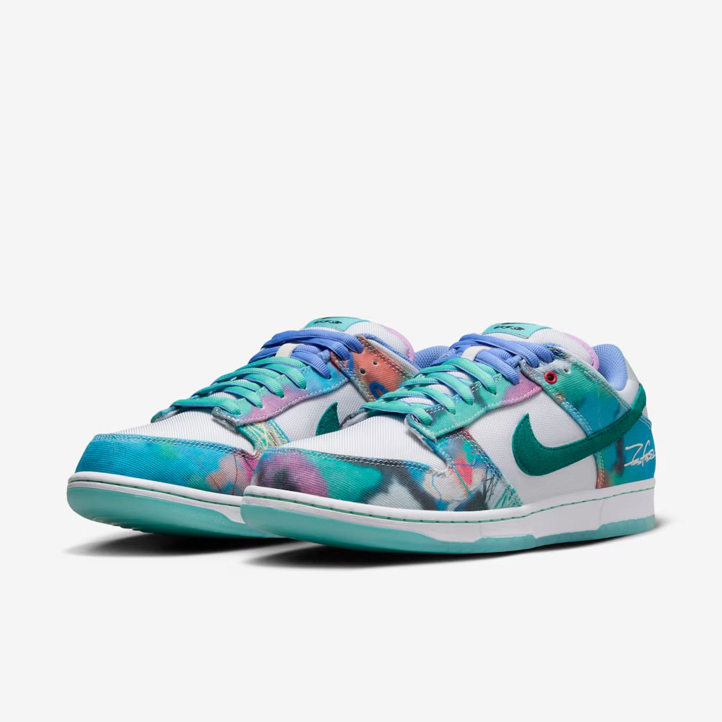 Nike Dunk Low Bleached Aqua X Futura Laboratories