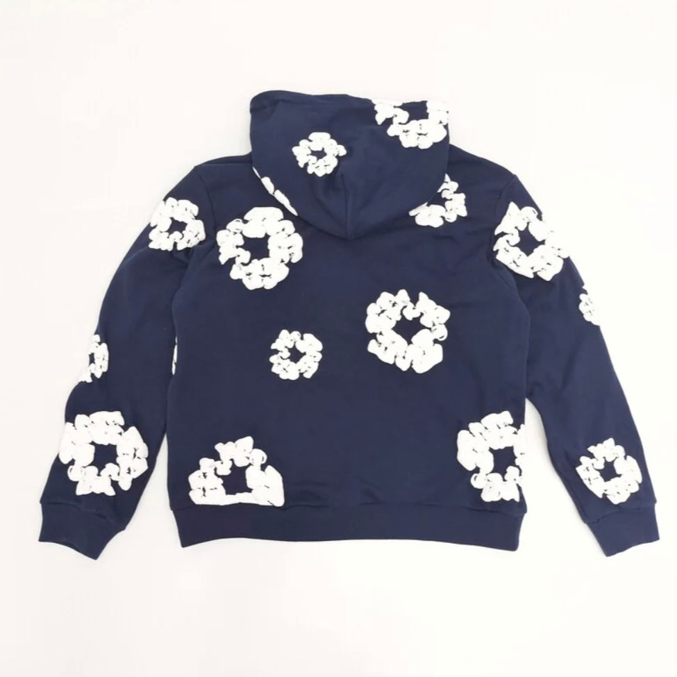 Moletom Denim Tears The Cotton Wreath Navy