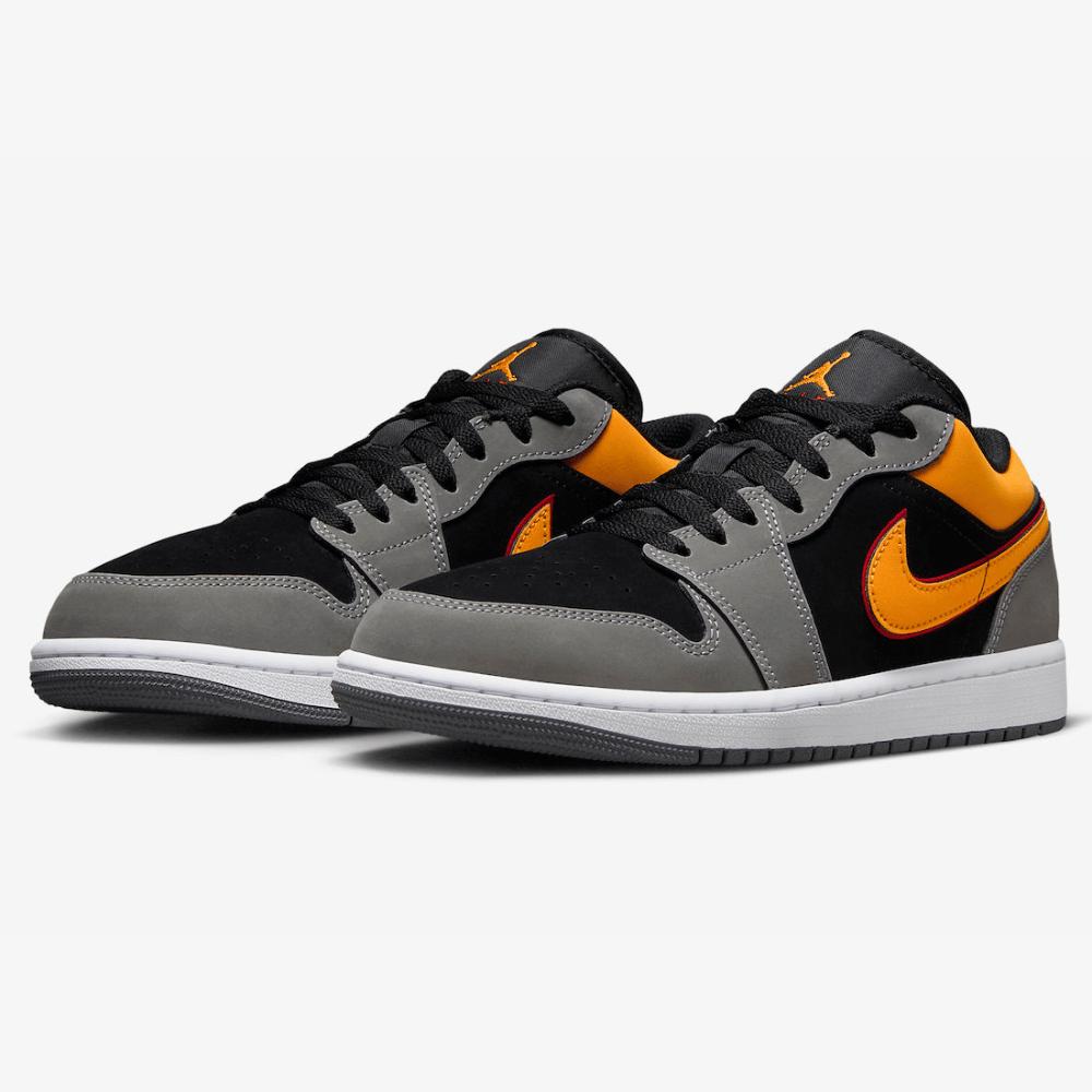 Air Jordan 1 Low Graphite Vivid Orange