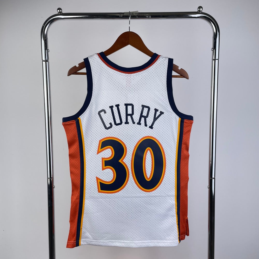 Camiseta NBA Mitchell &amp; Ness Golden State Warriors 30 Curry