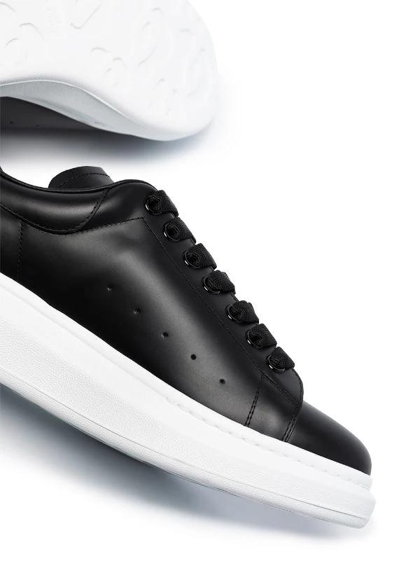 Alexander McQueen Oversized Black White Sole