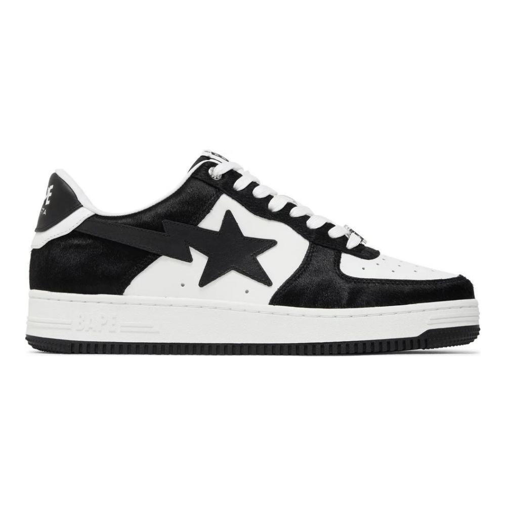 BapeSta Patent Black White - Hype Franco Store