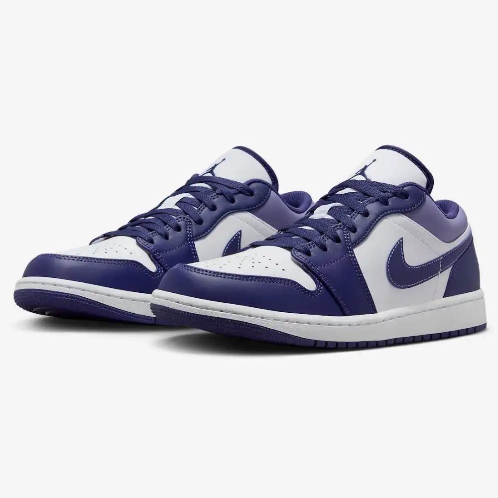 Air Jordan 1 Low Court Purple White