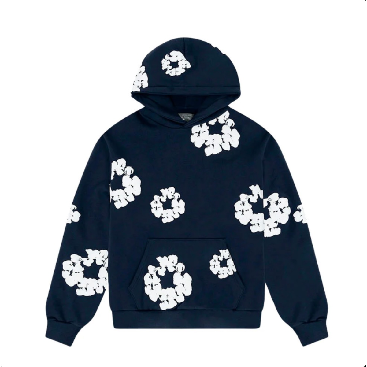 Moletom Denim Tears The Cotton Wreath Navy