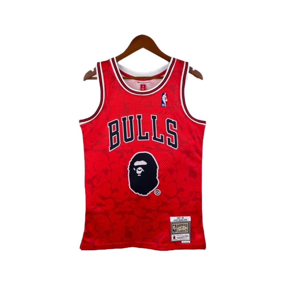 Jersey NBA x Bape Chicago Bulls 93