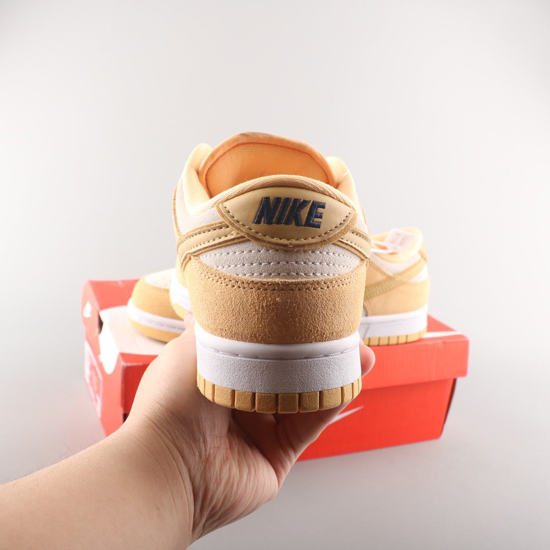 Nike Dunk Low Gold Suede