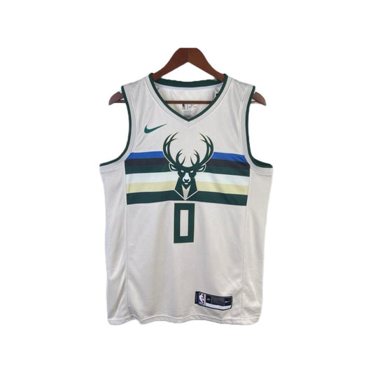 Jersey NBA Milwaukee Bucks 0 Lillard