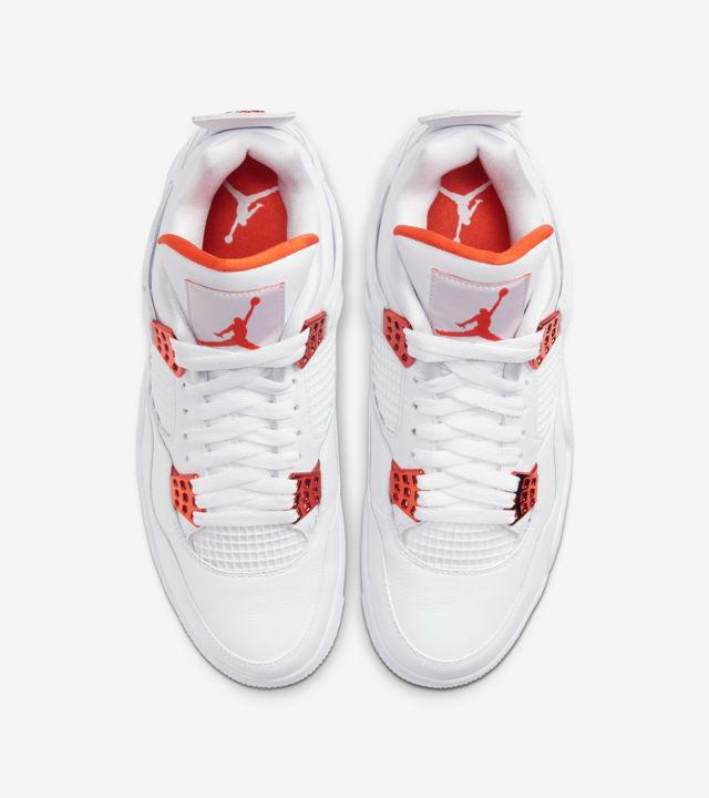 Air Jordan 4 Retro Metallic Orange