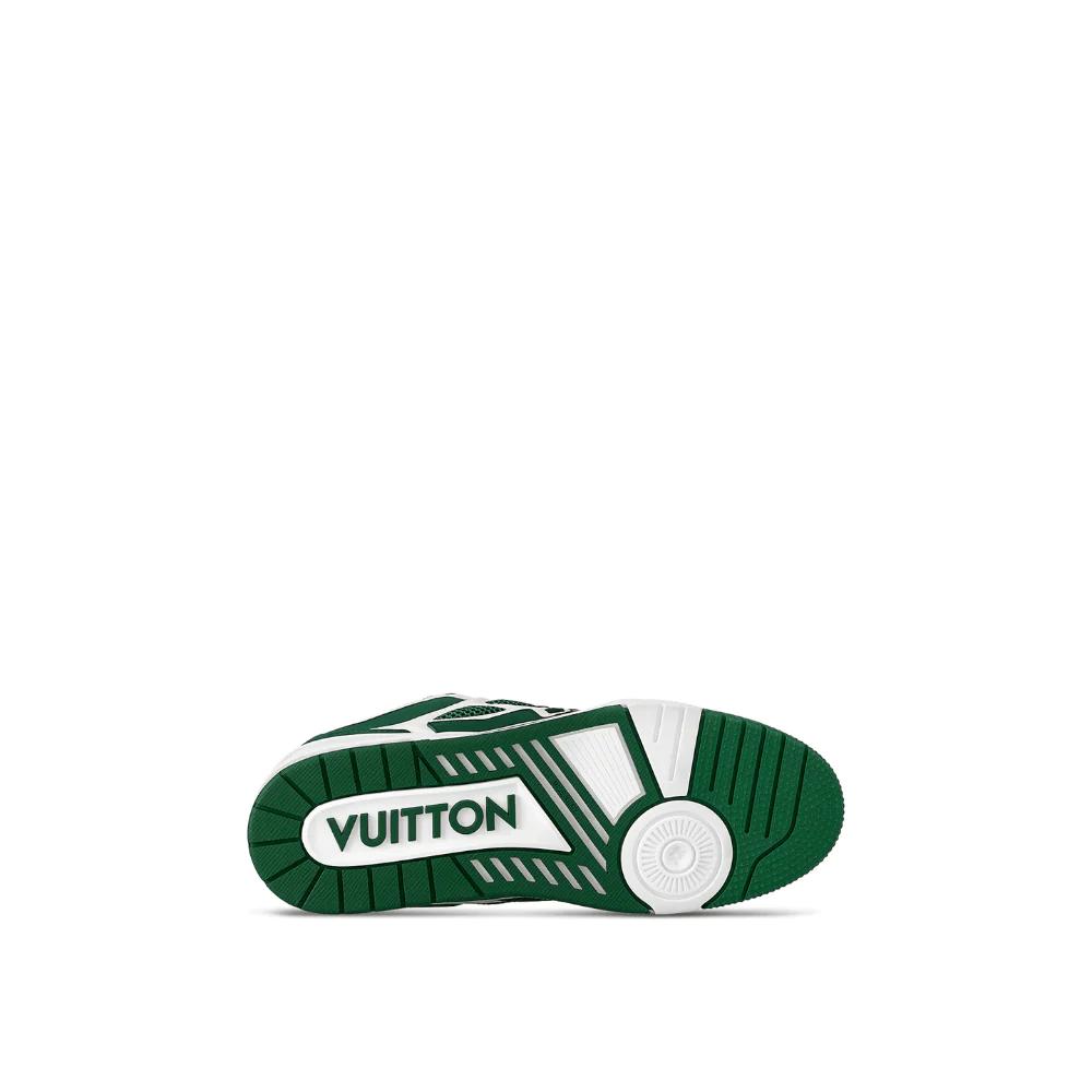 Zapatilla Louis Vuitton Skate Verde Blanco