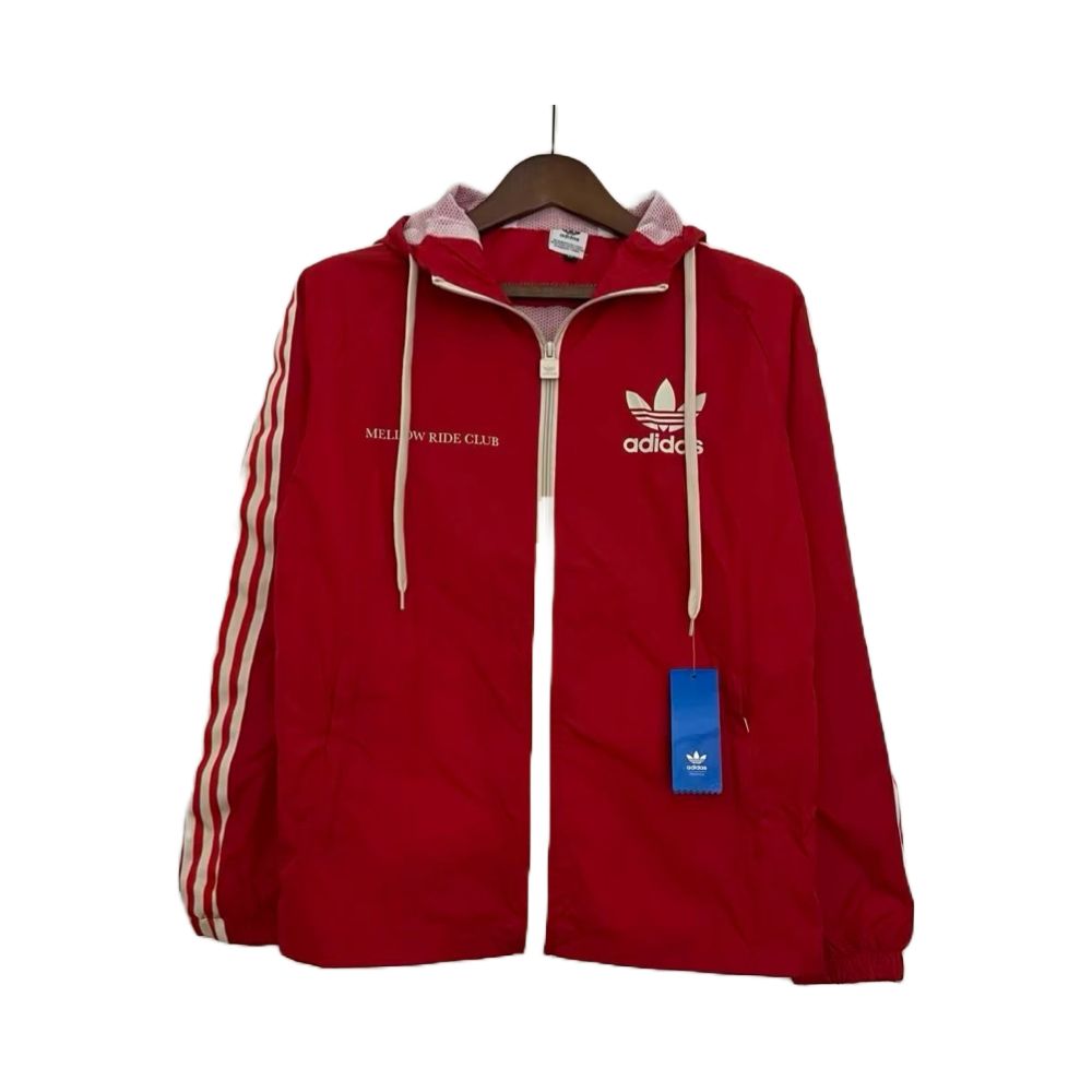 Casaco Adidas Mellow Ride Club Red - Hype Franco Store