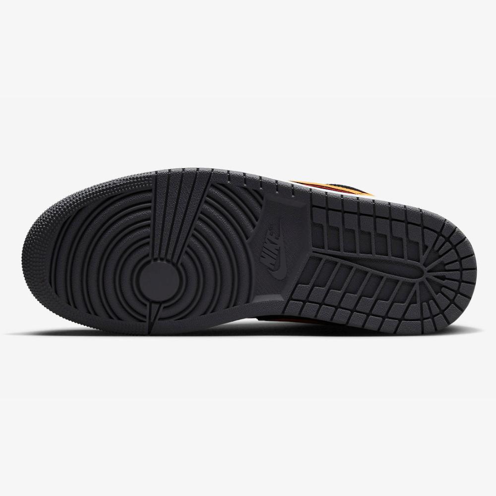 Air Jordan 1 Low Graphite Vivid Orange