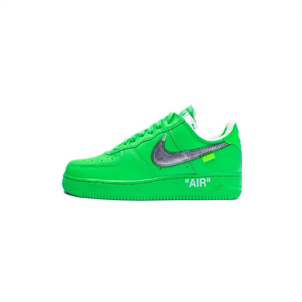 Nike Air Force 1 Low x Off-White University Gold Mettalic Green