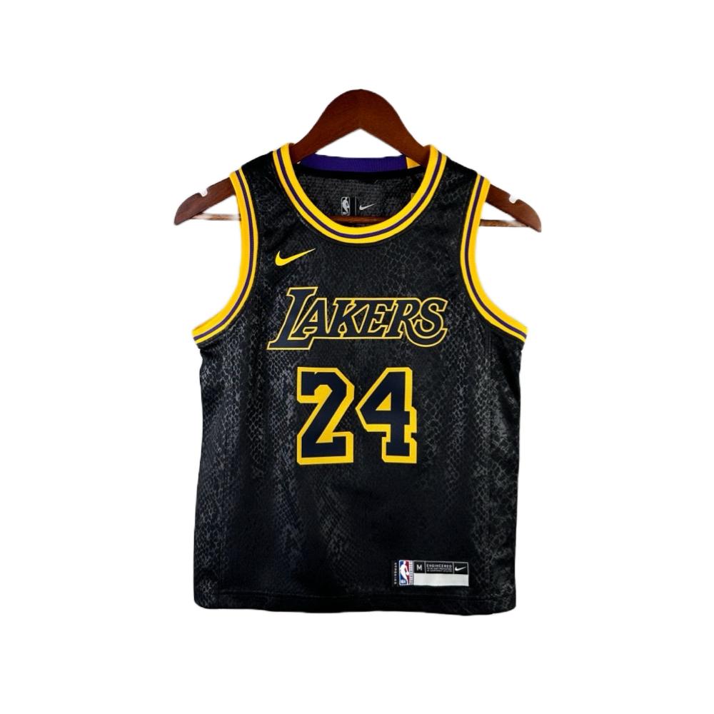 Jersey NBA Lakers Mamba Black 24 Bryant