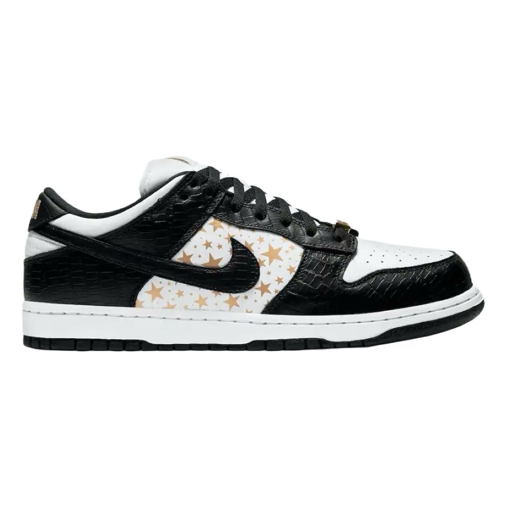 Nike Dunk Low Supreme Estrellas Negro