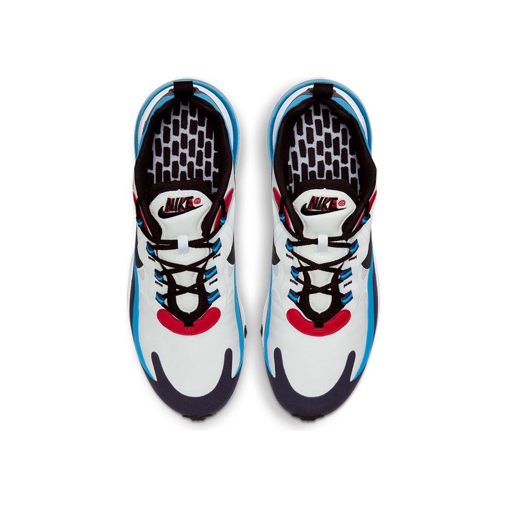 Nike Air Max 270 x React Foto Azul Universidad Rojo