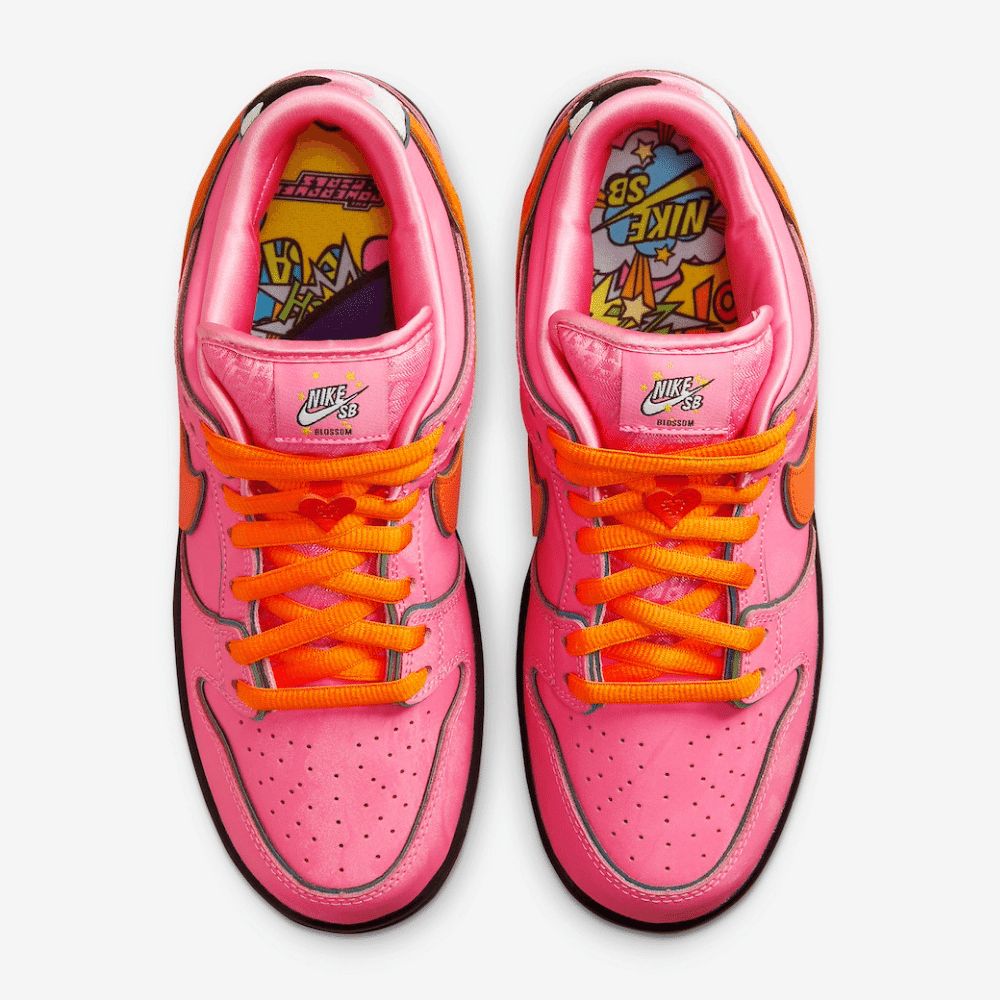 Nike Dunk Low SB Las Chicas Superpoderosas Flor