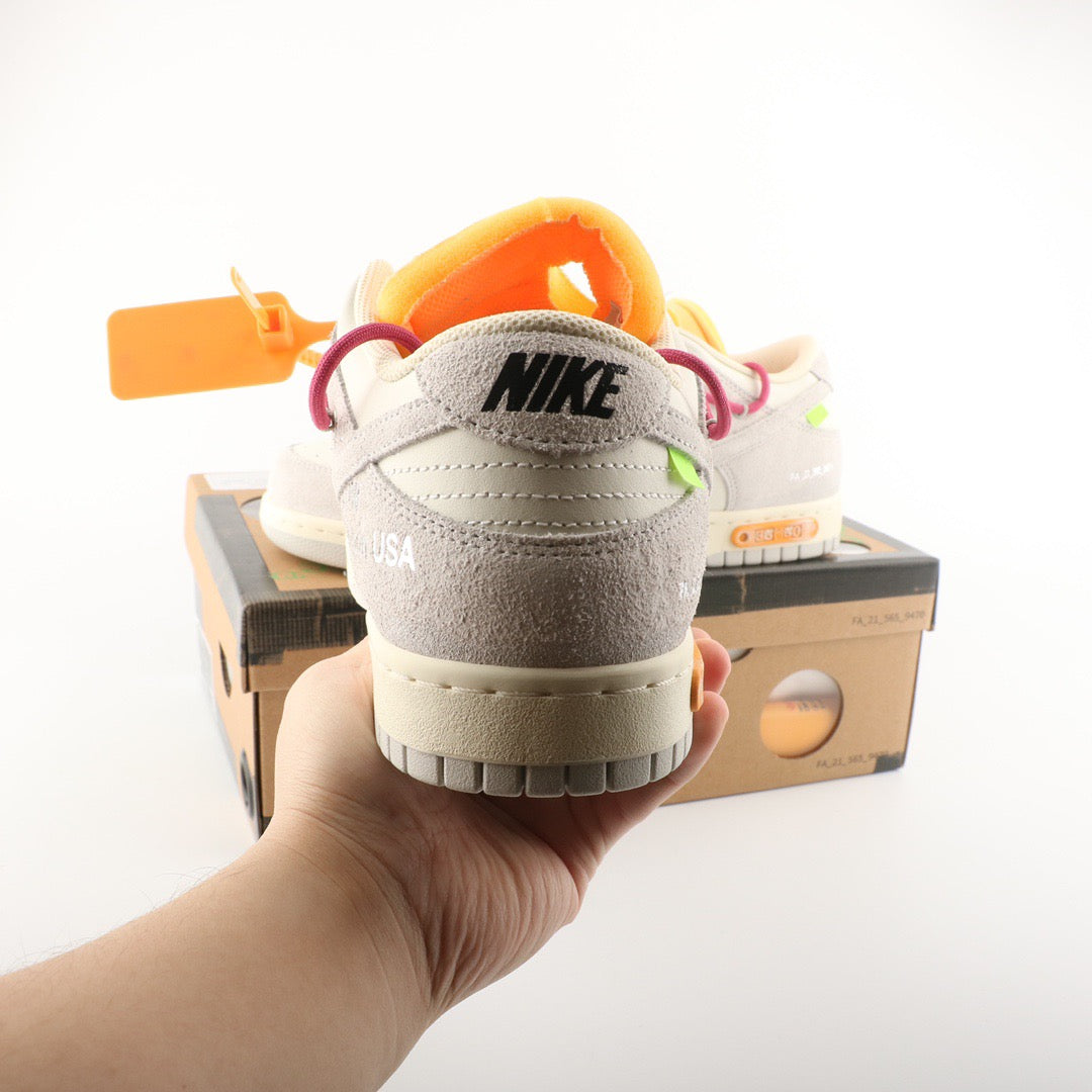 Nike Dunk Low x Off-White Lot 34:50