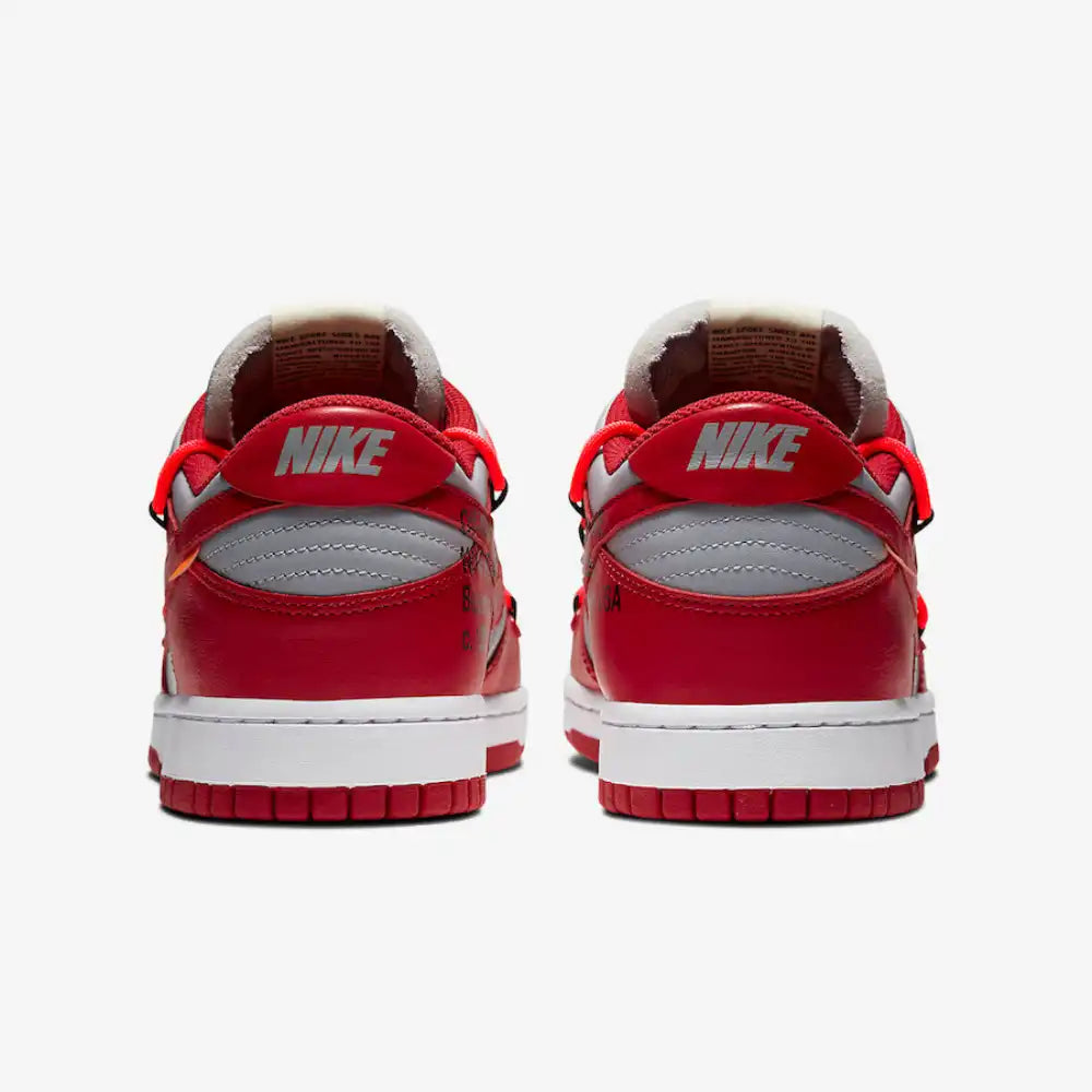 Nike Dunk Low x Off-White Rojo universitario