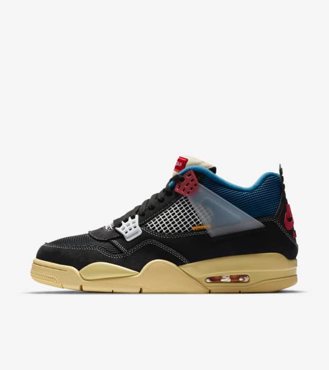 Air Jordan 4 Retro Union Of Noir