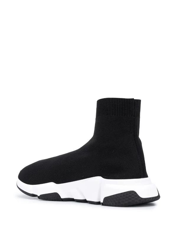 Balenciaga Trainer Speed Black White - Hype Franco Store