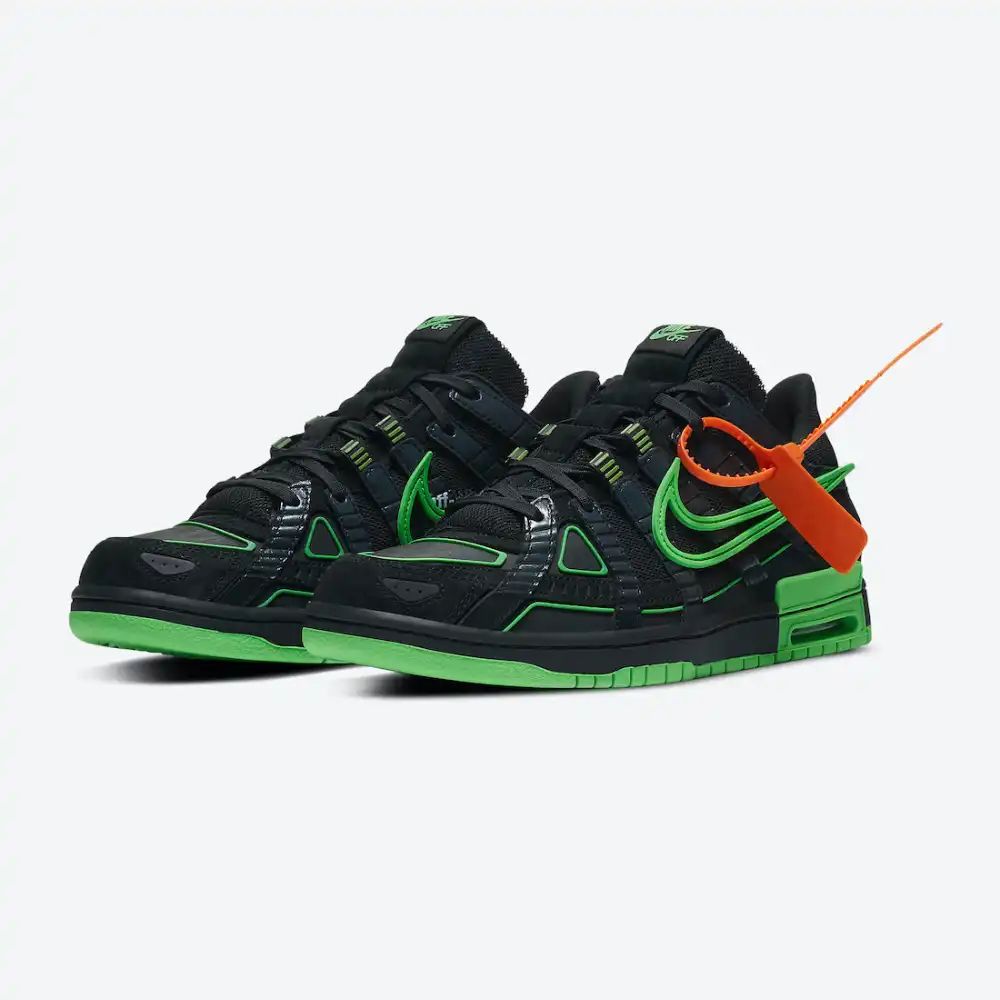 Nike Air Dunk x Off-White Rubber Black Green