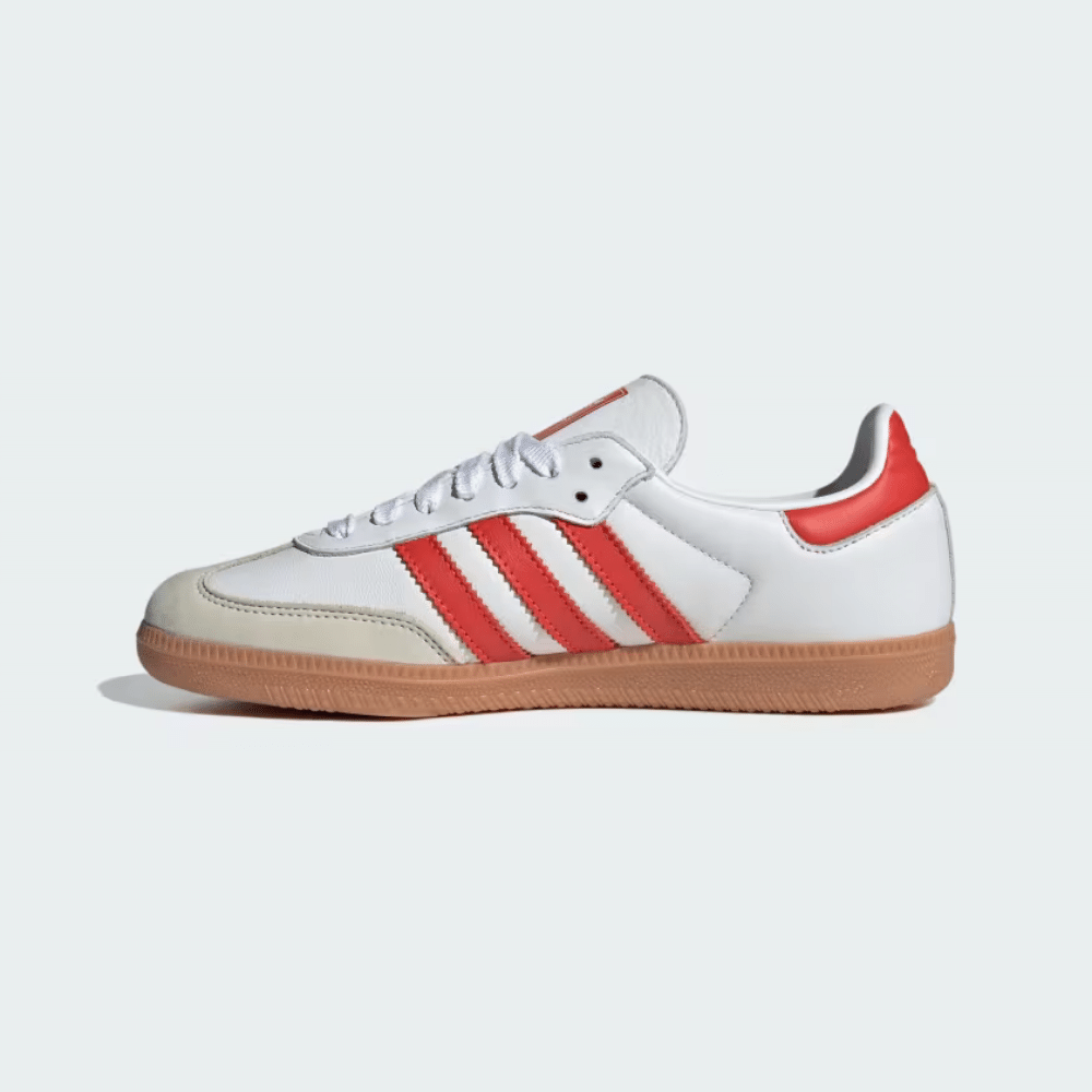 Adidas Samba White Red