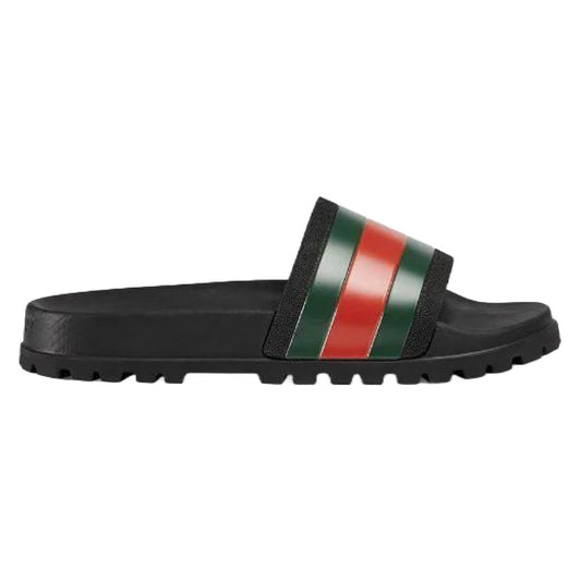 Gucci Web Slide Sandal Black