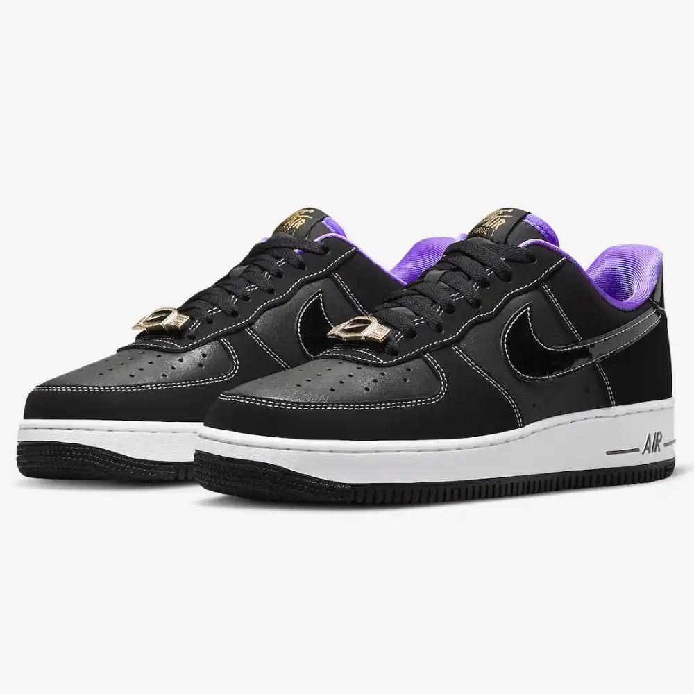 Nike Air Force 1 Low LV8 World Champ Black Purple