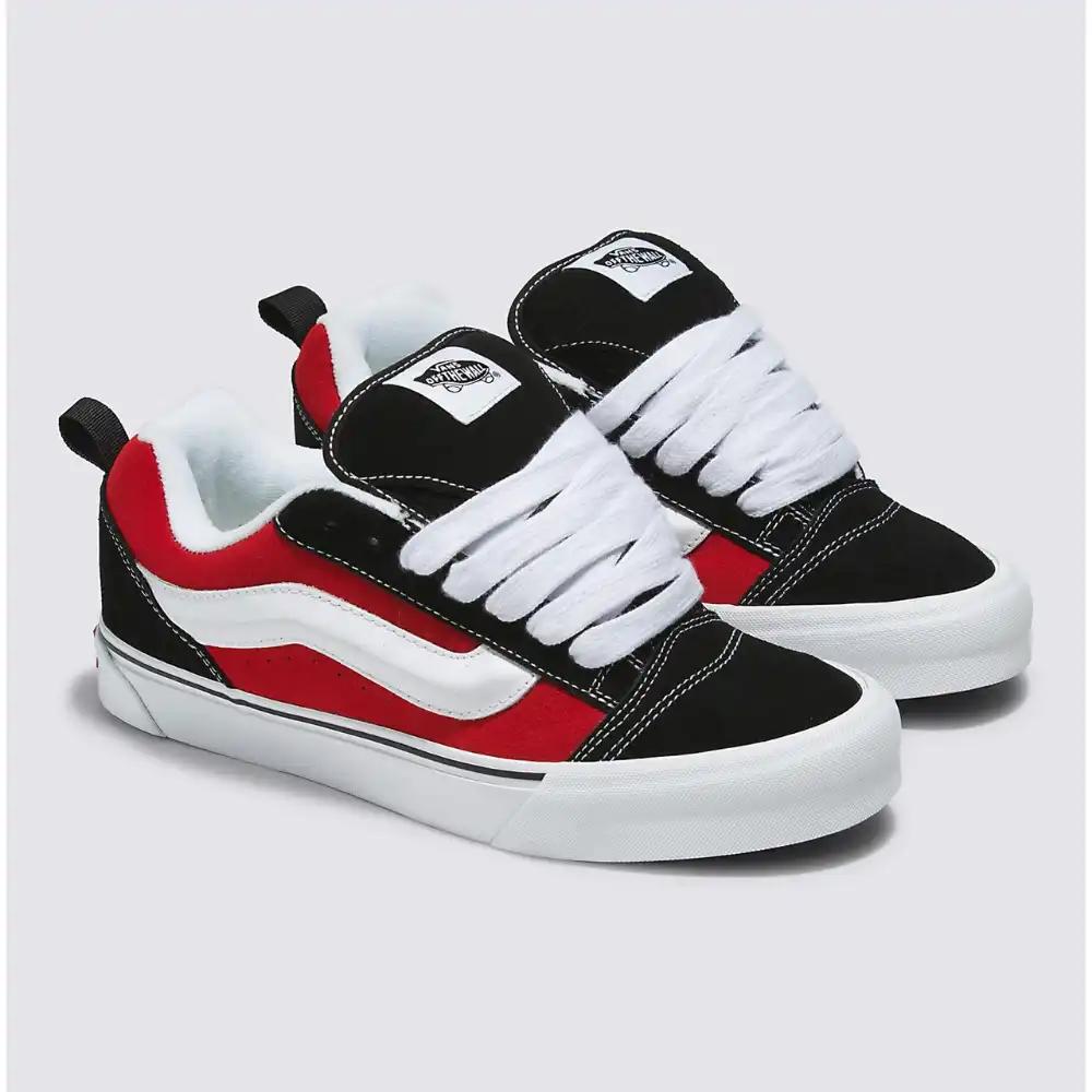 Vans Knu Skool Negro Rojo