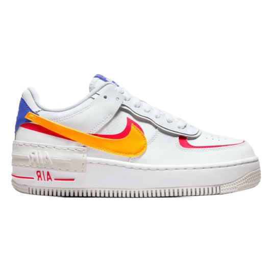 Nike Air Force 1 Shadow Blanco Reloj de sol Sirena Rojo