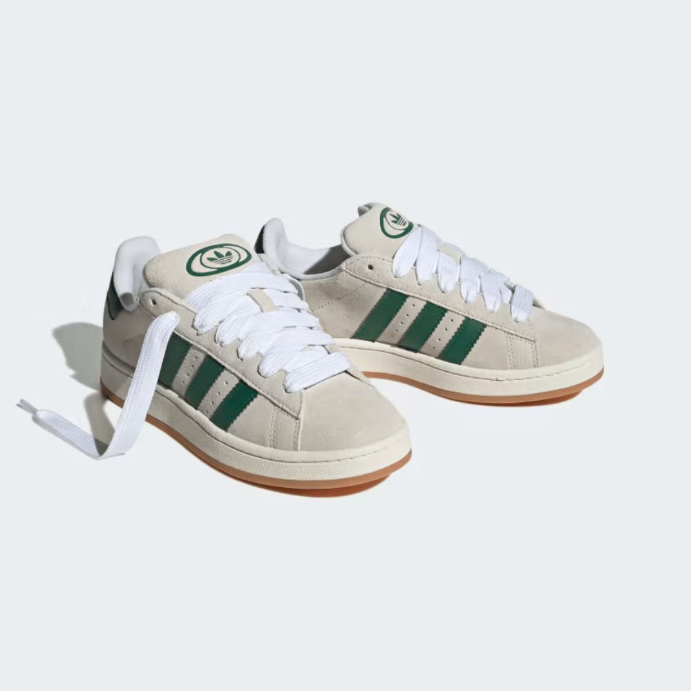 Adidas Campus 00s Crystal White Dark Green - Hype Franco Store