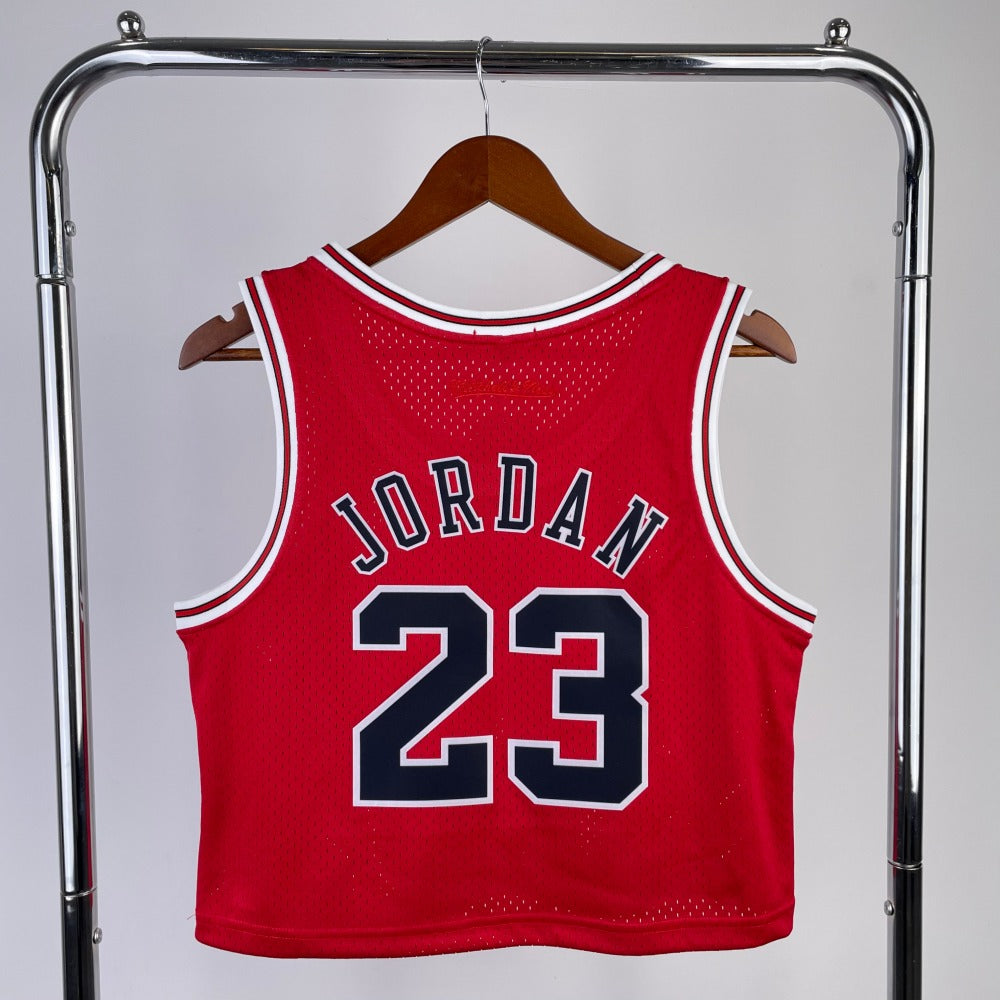 Camiseta recortada NBA Mitchell &amp; Ness Chicago Bulls 23 Jordan